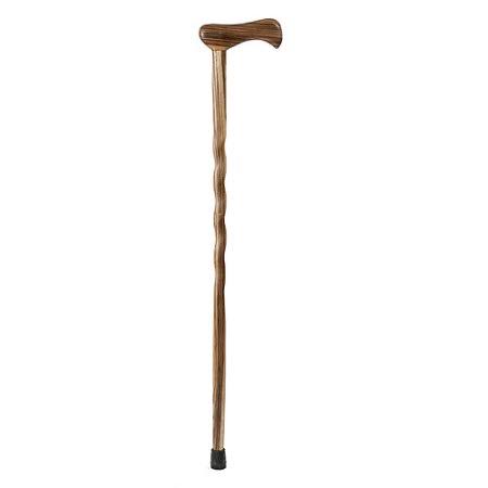 40x22 Twisted Zebrawood Walking Cane F528