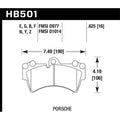 HP Plus Brake Pads E109324