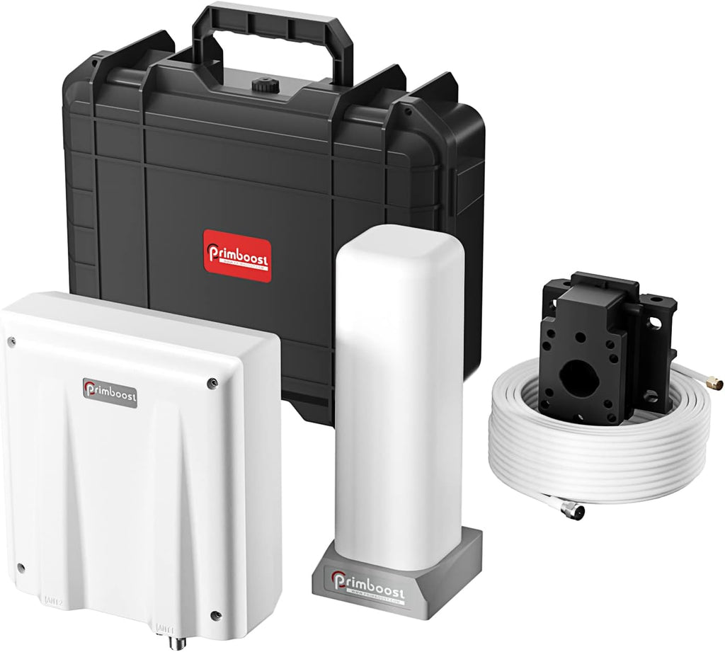 Cell Phone Signal Booster for Home and Office, 4G LTE & 5G up to 5,000 sq ft, FCC Approved X9186