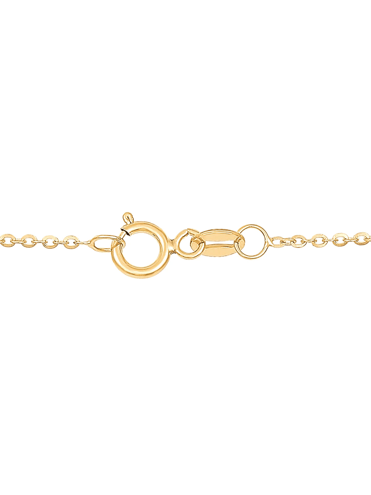 14kt Yellow Gold Solid Cable Chain Necklace Y53007