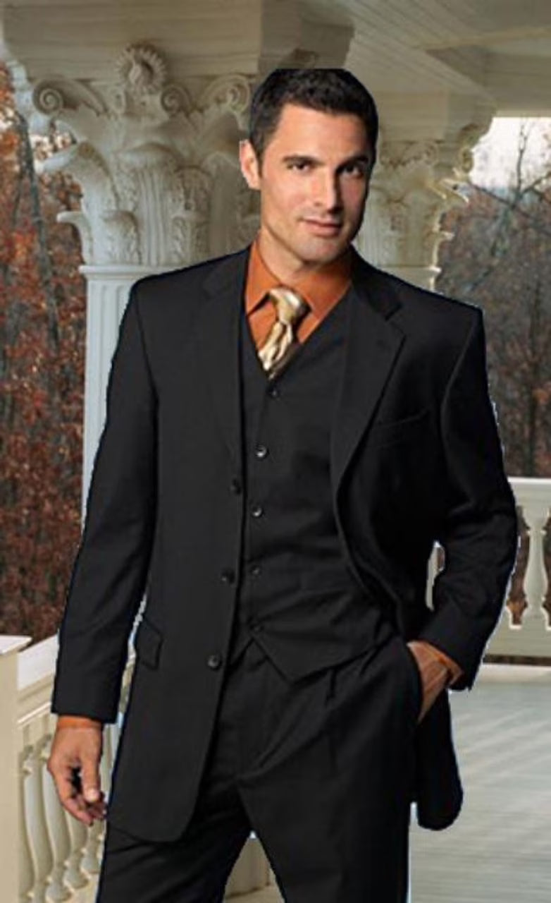 3 Button Wool Suit J418