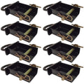 8 Removable D-Ring Stake Pockets for Flat Beds and Utility Trailers G35630