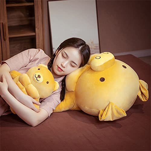Cartoon Muscle Bear Plush Teddy Bear Large Doll O9517