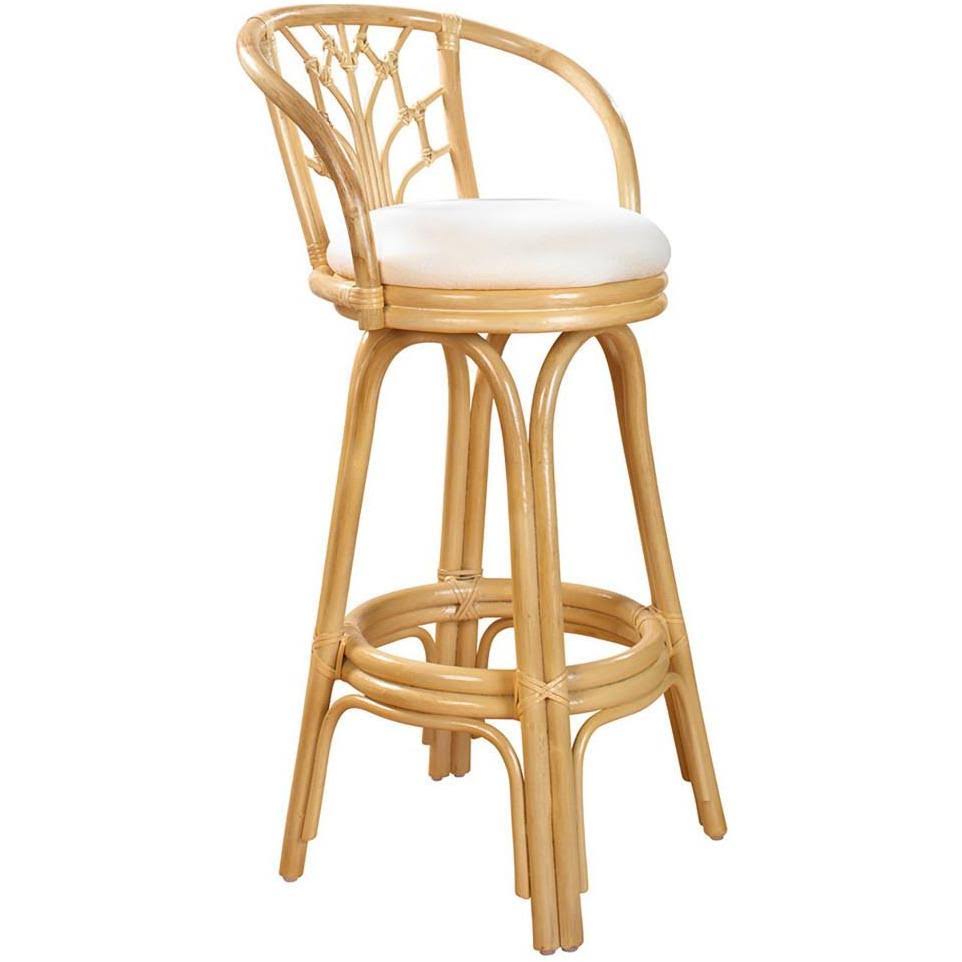 Natural Finish Rattan Counterstool S7172