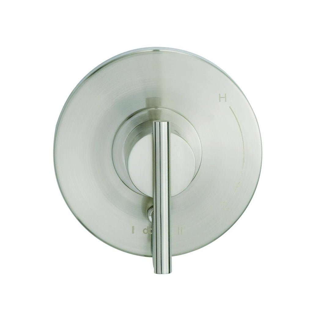 Brushed Nickel Pressure Balance Trim Kit with Diverter Y834
