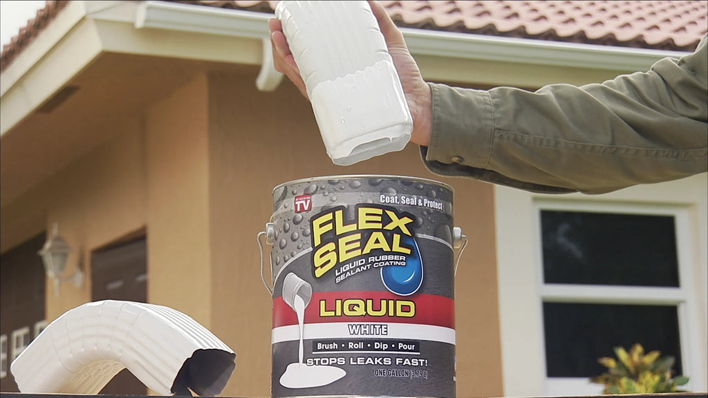 White Liquid Rubber Sealant Coating, 1 Gallon Z298695