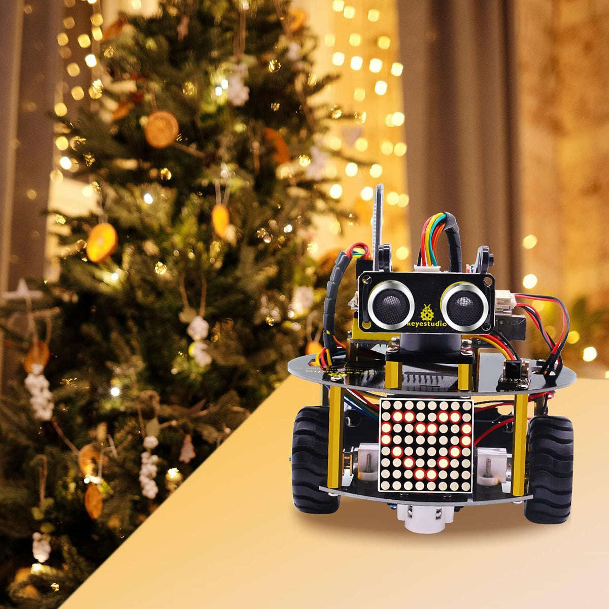 Turtle Smart Robot Car Kit for Arduino with IR Remote and Bluetooth Control I68855