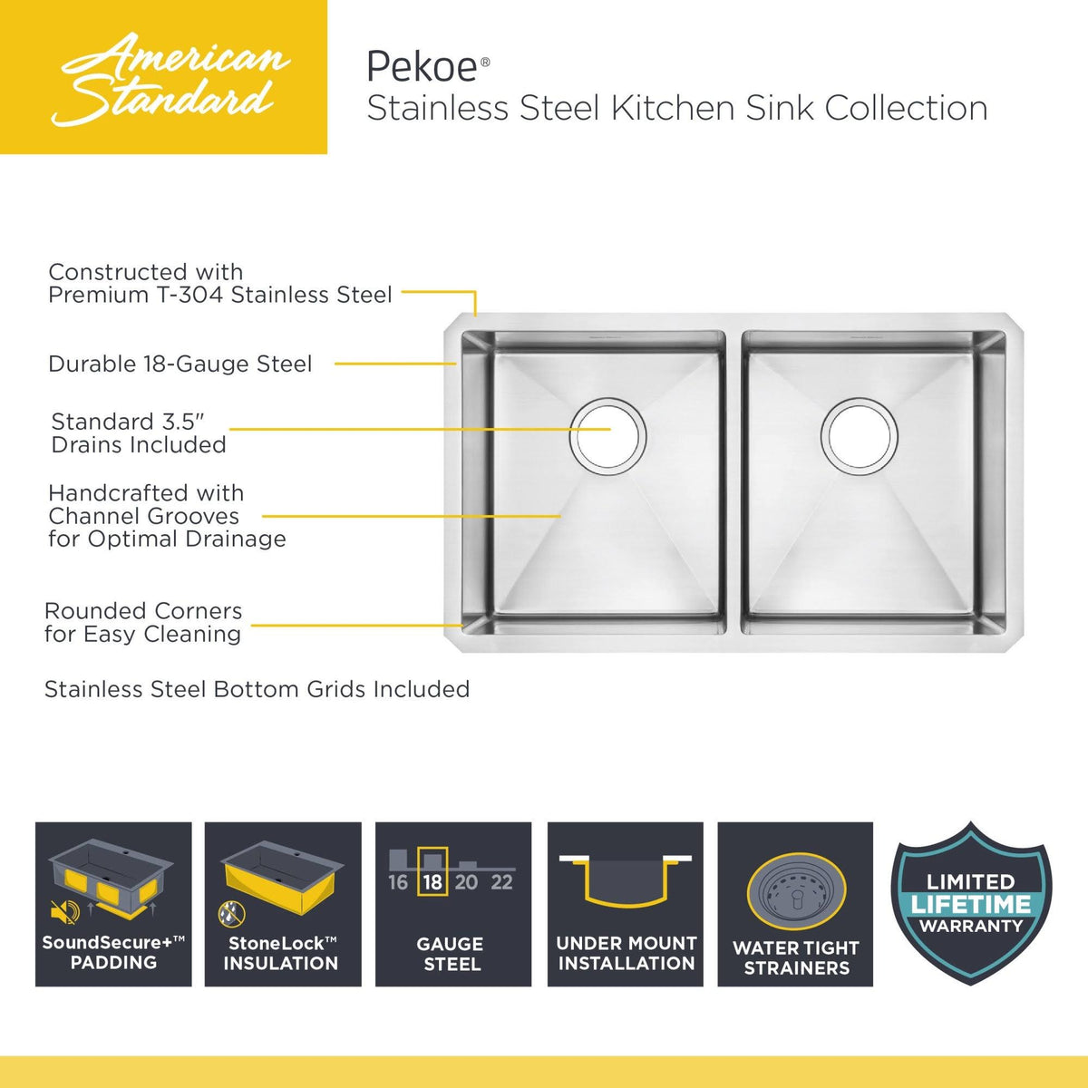 Stainless Steel Kitchen Sink I188