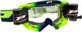 Blue/Fluo Yellow MX Offroad Goggles with Roll-Off System W2464