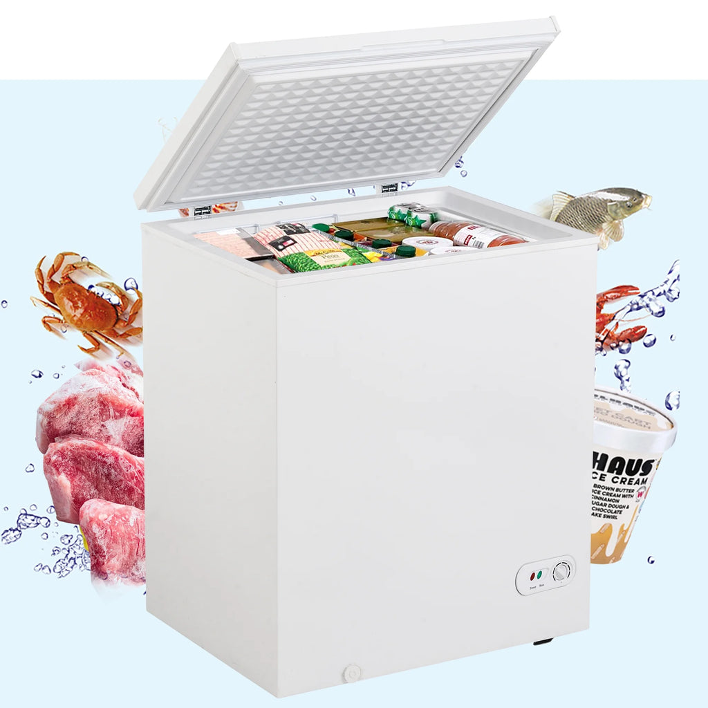 5 Cubic Feet Chest Freezer with Removable Basket E441992