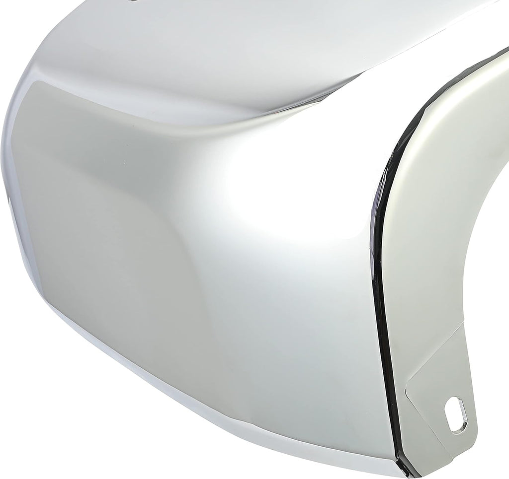 Chrome Rear Bumper End Cap with Sensor Hole Pair for Toyota Tacoma B65529