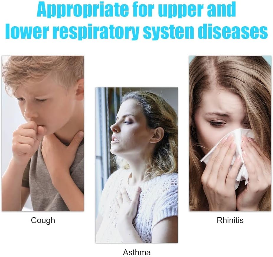 Portable Nebulizer with Gear Adjustment, Self-Cleaning Mode, Pack of 2 O968