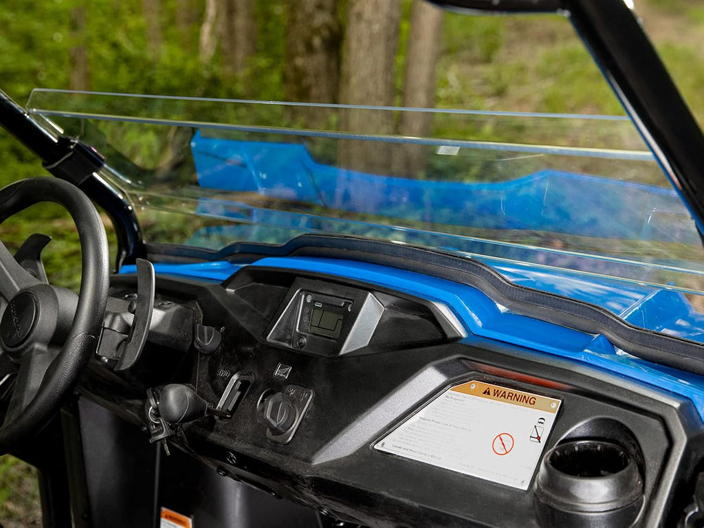 Heavy-Duty Half Windshield for Honda Pioneer 500 / 520, 1/4" Thick Polycarbonate I62246