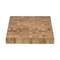 17 x 16 x 2 inch Thick End-Grain American Maple Solid Wood Cutting Board J104