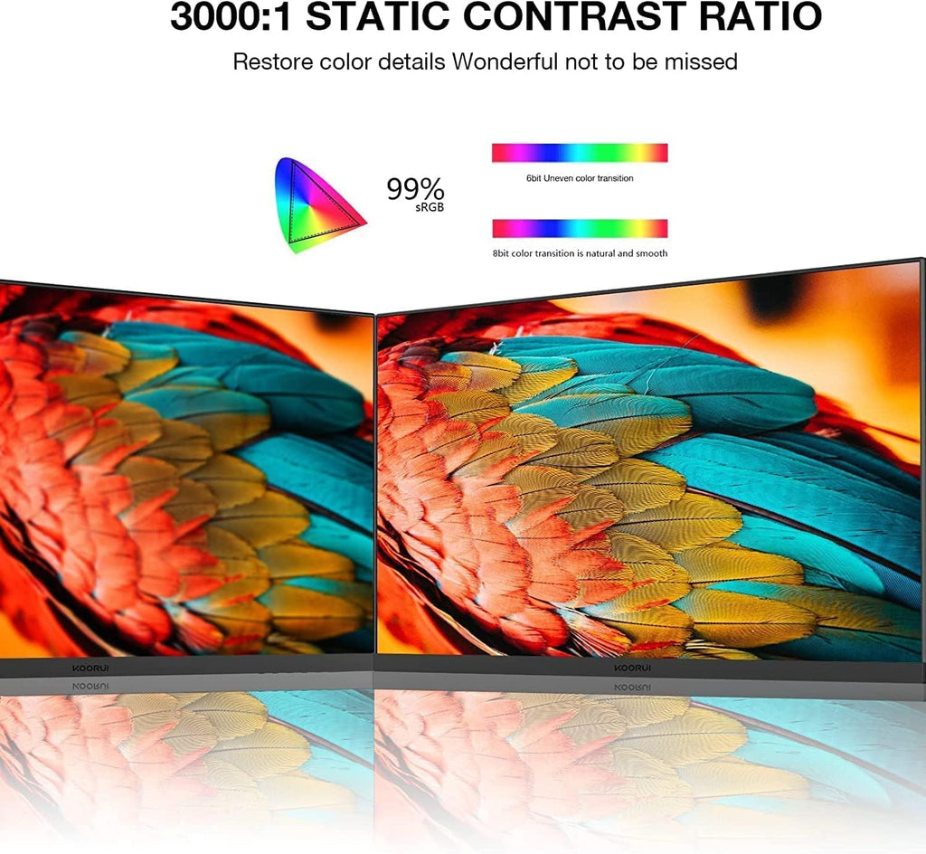 24 inch IPS FHD 1080p LED Monitor, 75Hz, Black X415764