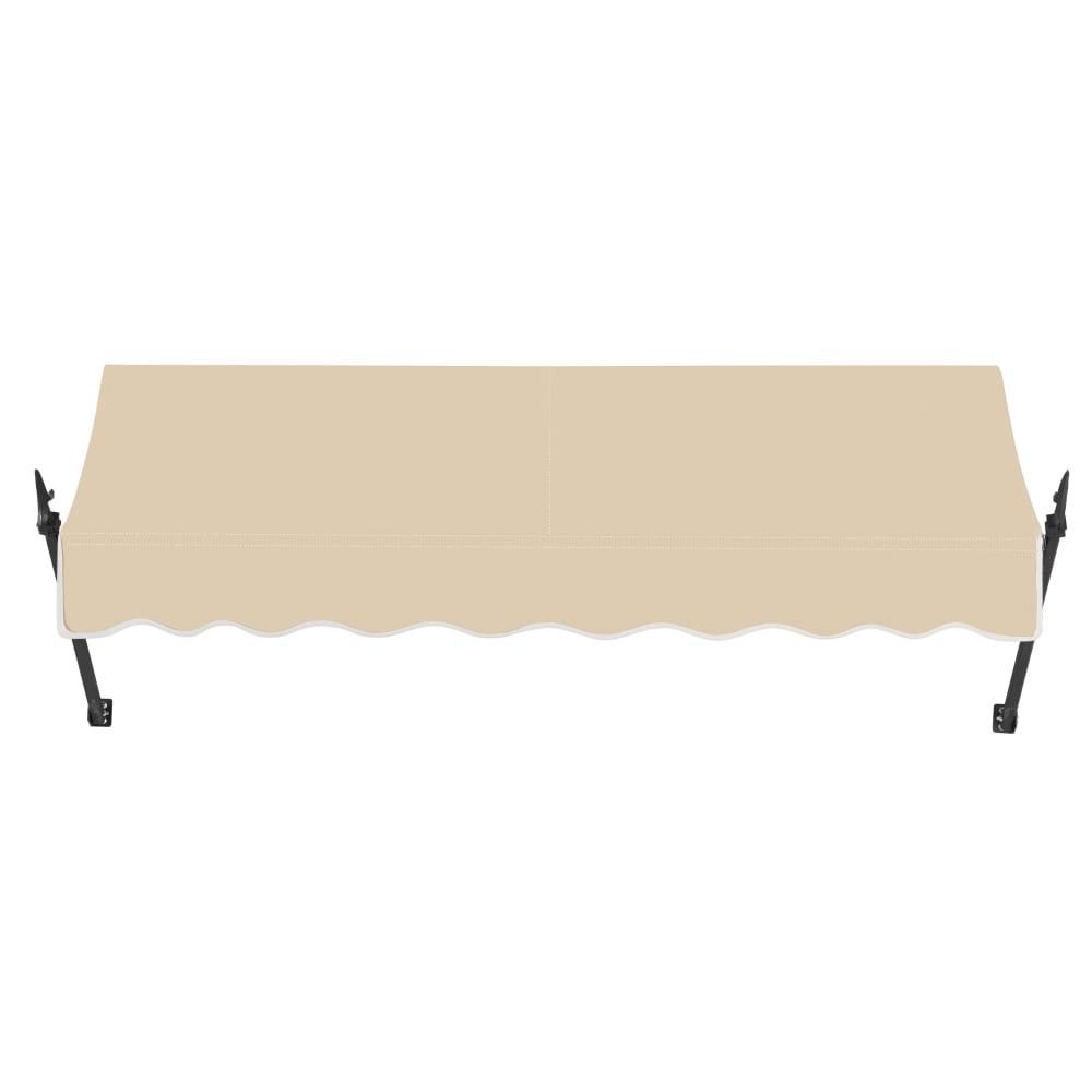 Tan Acrylic Fixed Awning W4326