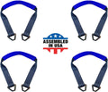 4 Pack 2 x 18 HD Off-Road Axle Straps with D Ring P446