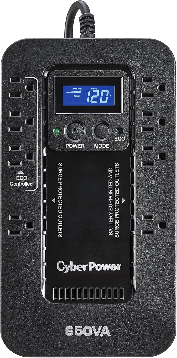 850VA/510W UPS System with 12 Outlets K9032