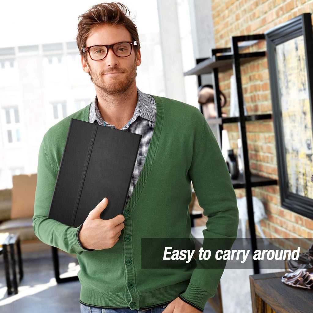 Keyboard Case with Wireless Keyboard for Tablet, Black Pack of 2 U962