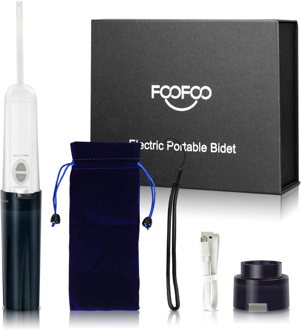 Portable Travel Bidet Electric Mini Atomizer with USB Cable Charging, Pack of 2 G519288