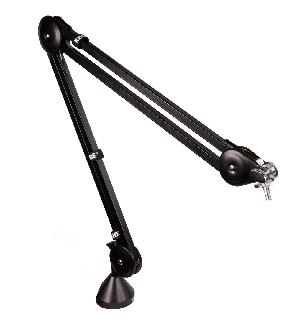 Black Swivel-Mount Studio Microphone Boom Arm O83494