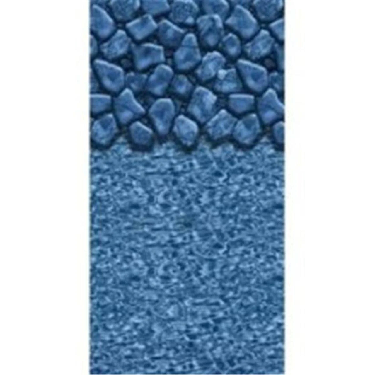 Oval 20 Ga. Boulder Swirl Beaded Liner 52x22 Z2194