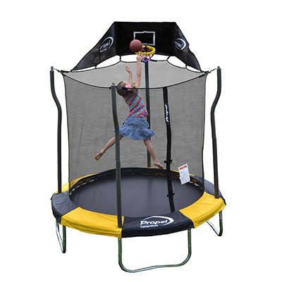 7& Round Trampoline with Safety Enclosure M833