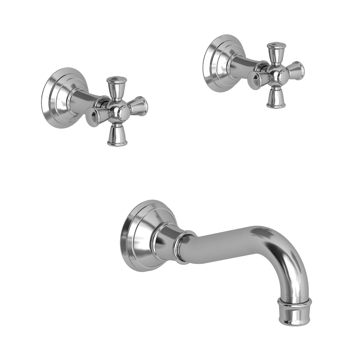 Jacobean Wall Mount Tub Faucet Stainless Steel D926010