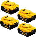 6.0Ah 20 Volt DCB206 Battery 4 Packs Z279597