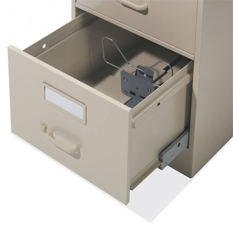Black 2-Drawer Vertical File Cabinet J70484