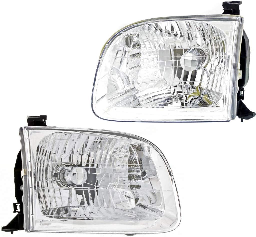 Pair Headlights for 2001-2004 Toyota Sequoia B80883