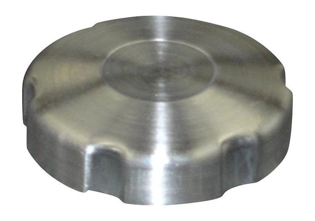 12x33 Center Fill Round Spun Aluminum Gas Tank - 16 Gallon 3/8 NPT X3414