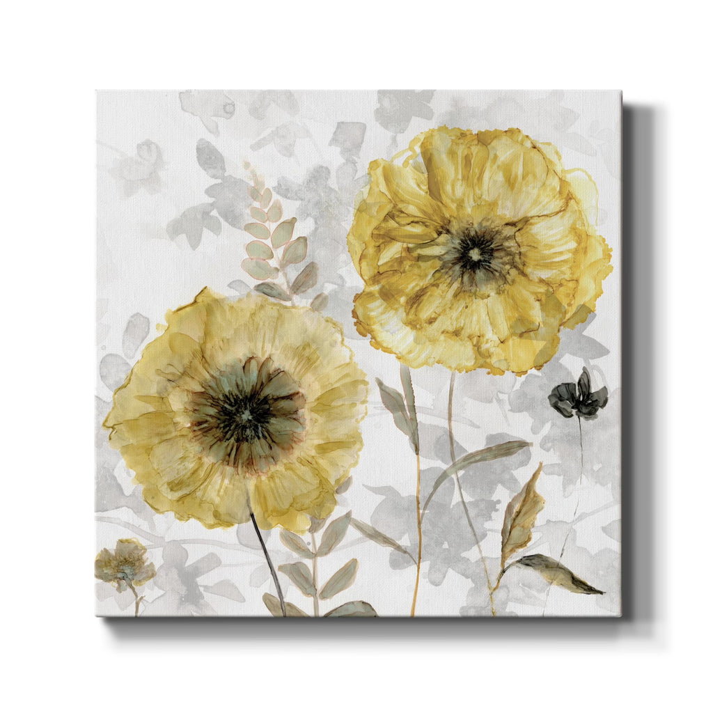 Transparent Gold Gallery Wrapped Canvas 10X10 F78417