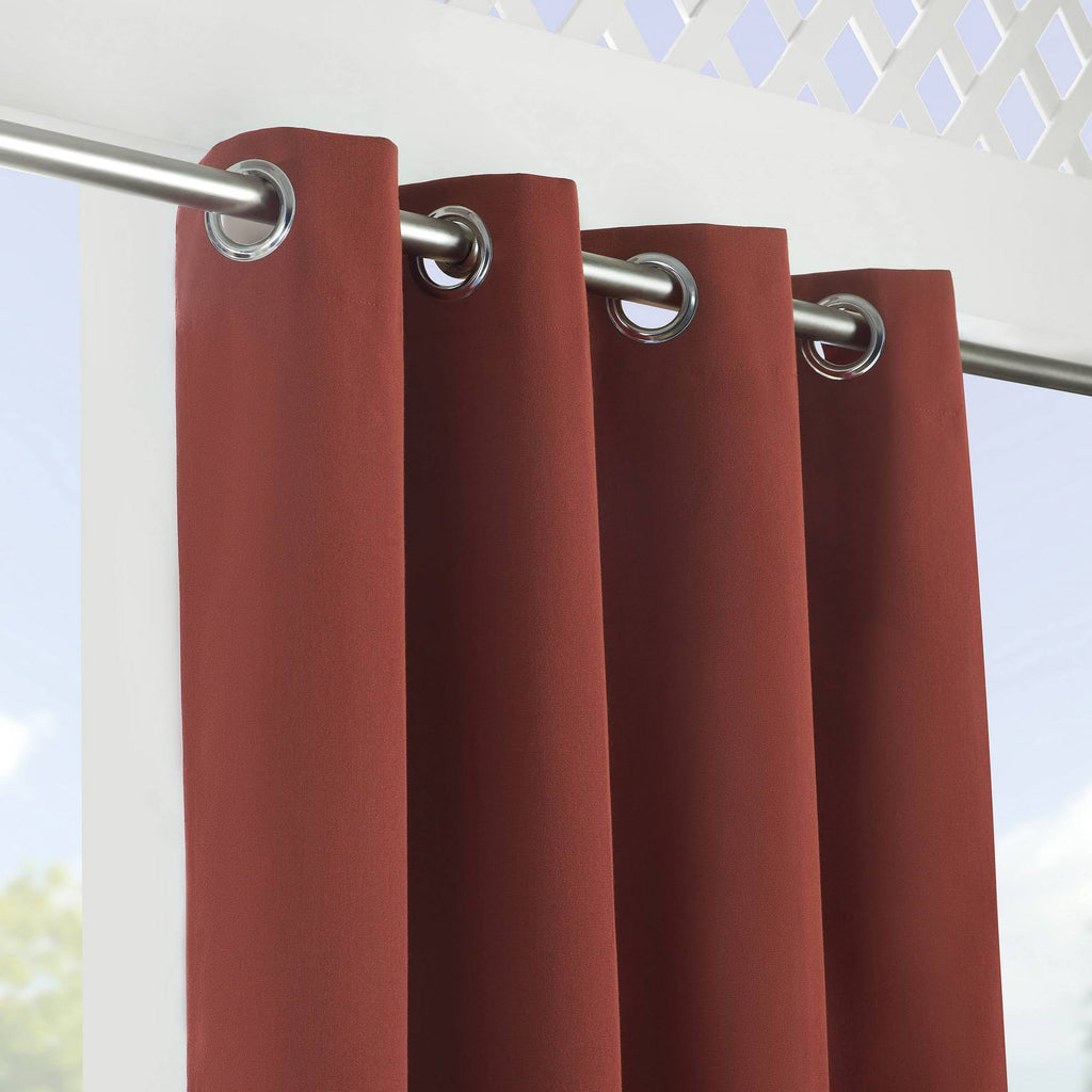 Red Canvas Solid Grommet Panel G83165