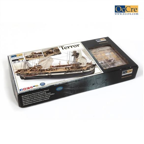 HMS Terror 1:75 Scale Model Ship Kit N2420