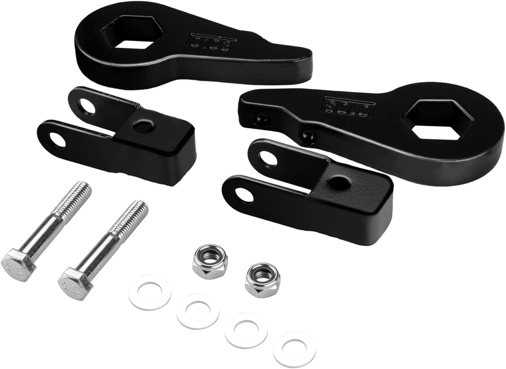 1-3 inch Front Leveling Lift Kit with Shock Extenders Brackets, Pack of 2 V10569