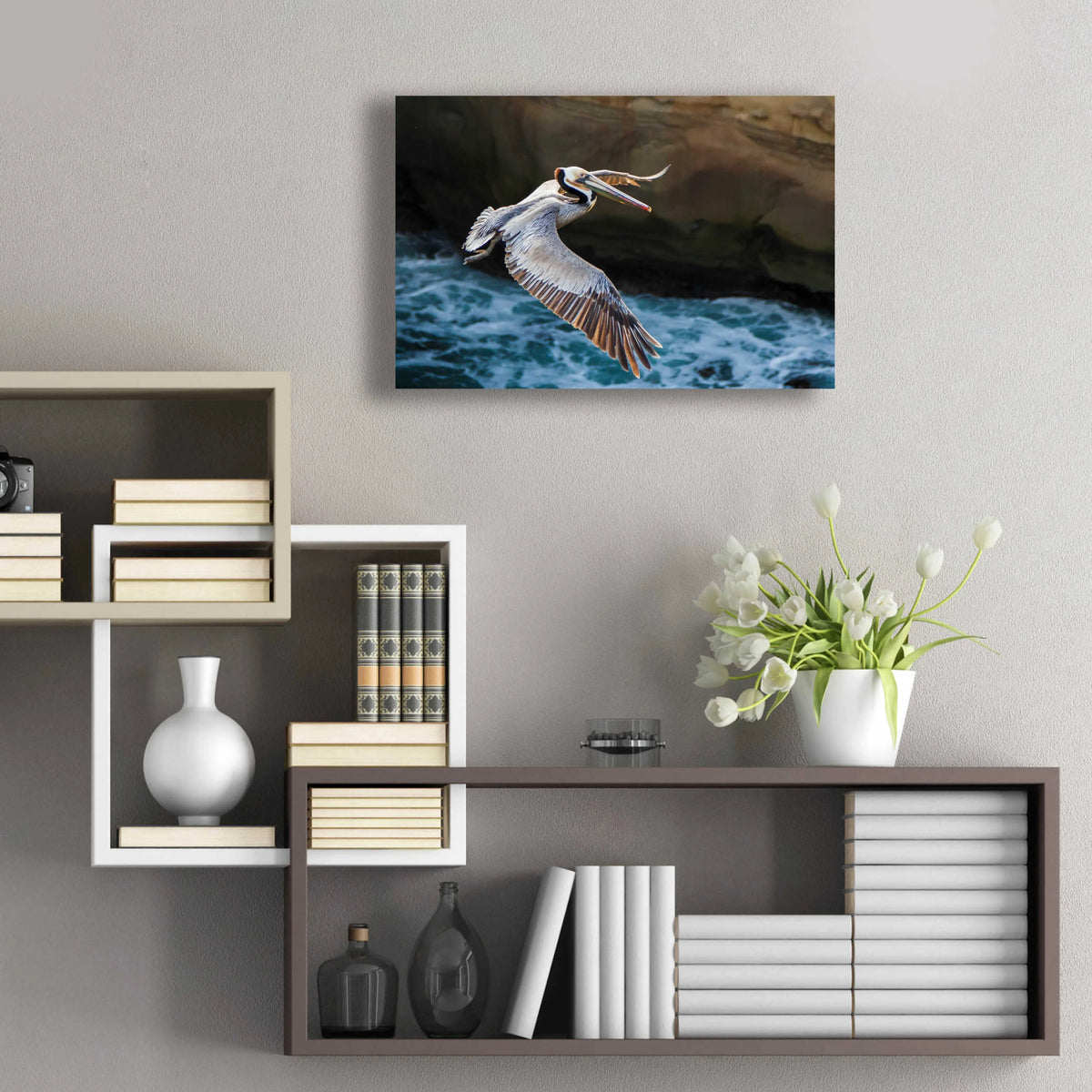 Acrylic Glass Wall Art, 24"x16" G9936
