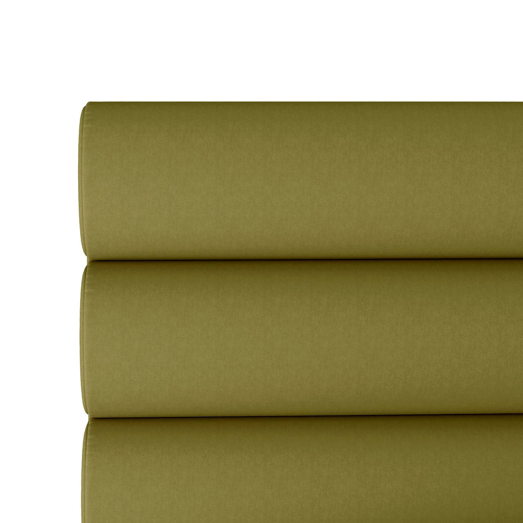 California King Horizontal Channel Headboard Green Velvet L43776