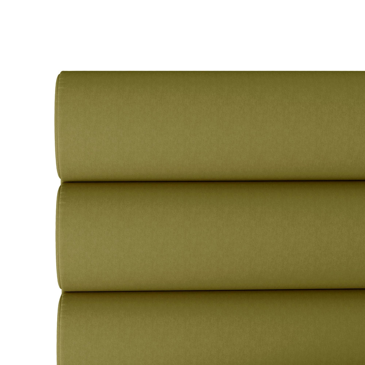California King Horizontal Channel Headboard Green Velvet L43776