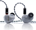 3D Printed Hybrid Driver In Ear Monitor with Detachable Cables F6238