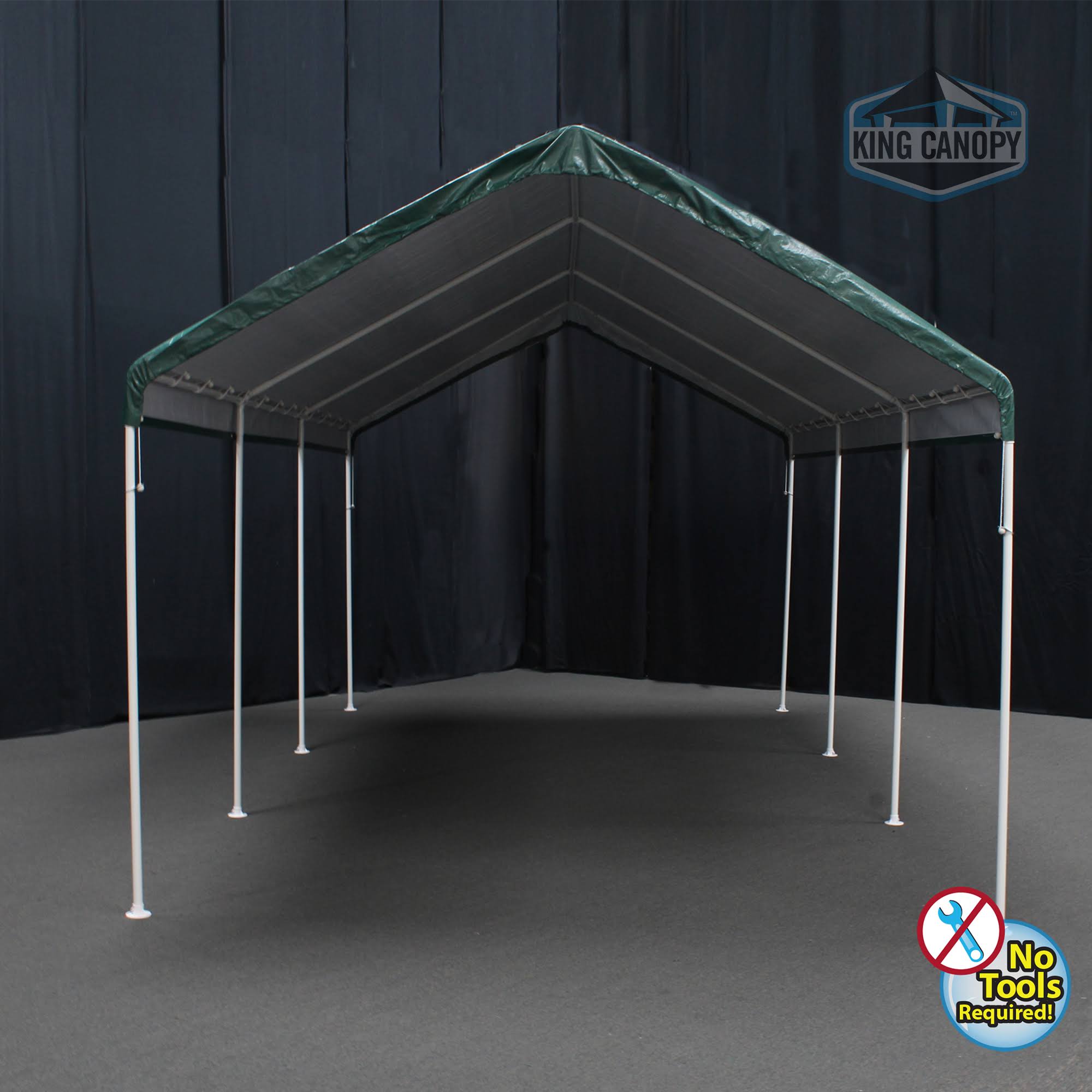 10 x 20 8-Leg Green Universal Canopy T956