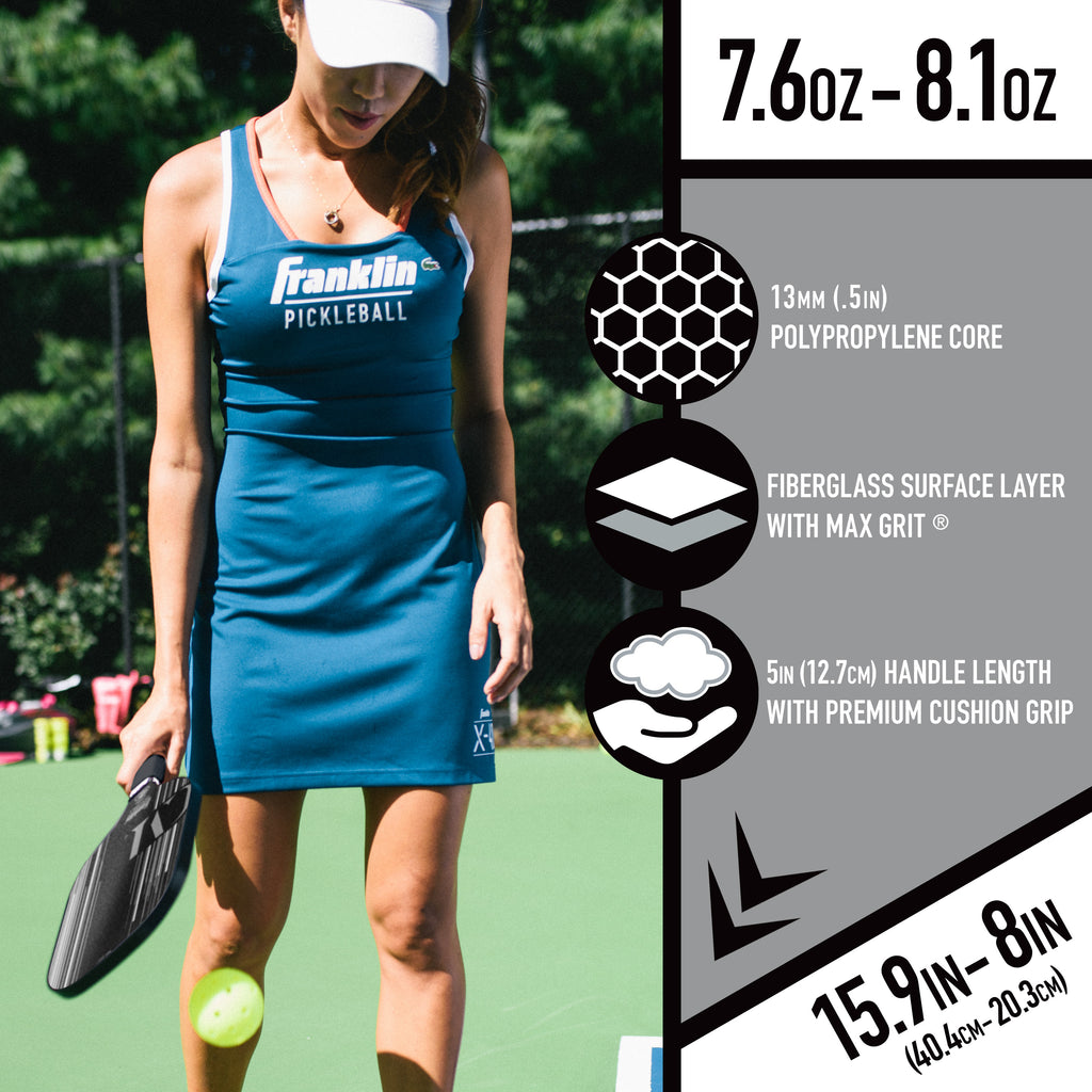 Black 13mm Pickleball Paddle C8274