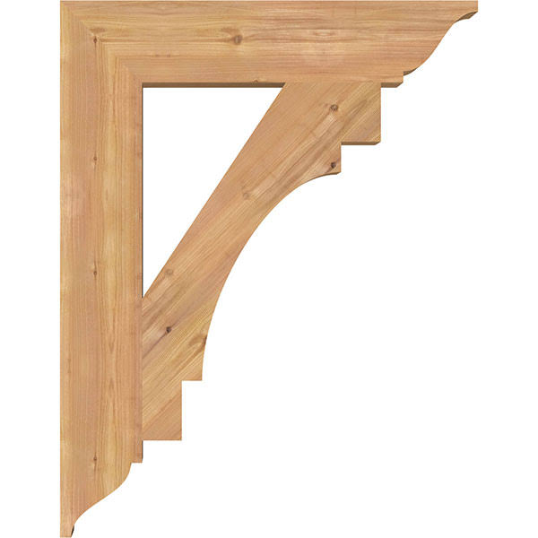 5 1/2x22W x 28x22D x 36x22H Merced Traditional Smooth Bracket A789