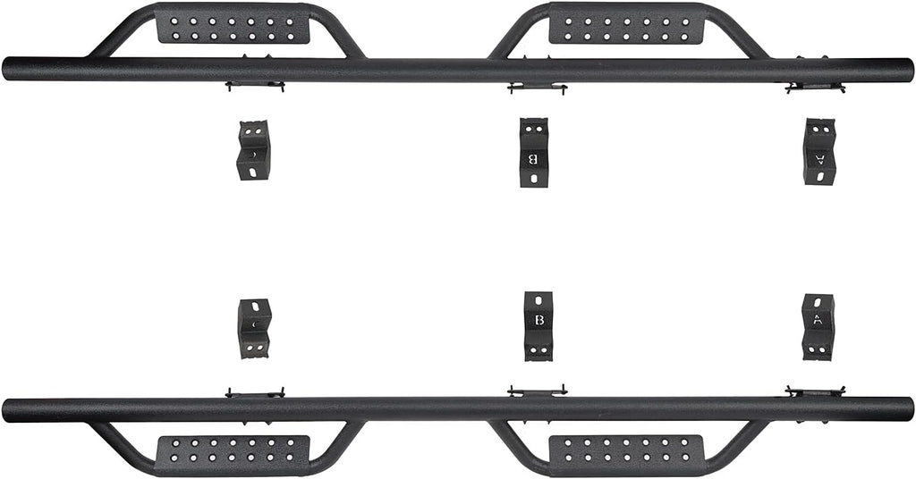 Tubular Side Step Running Board Nerf Bar Rock Slider T181