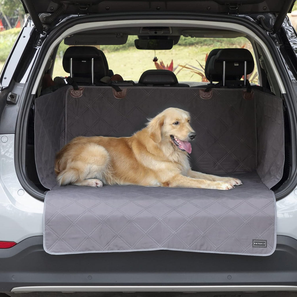 Coffee Pack of 2 Water-Resistant SUV Cargo Liner for Dogs L93341