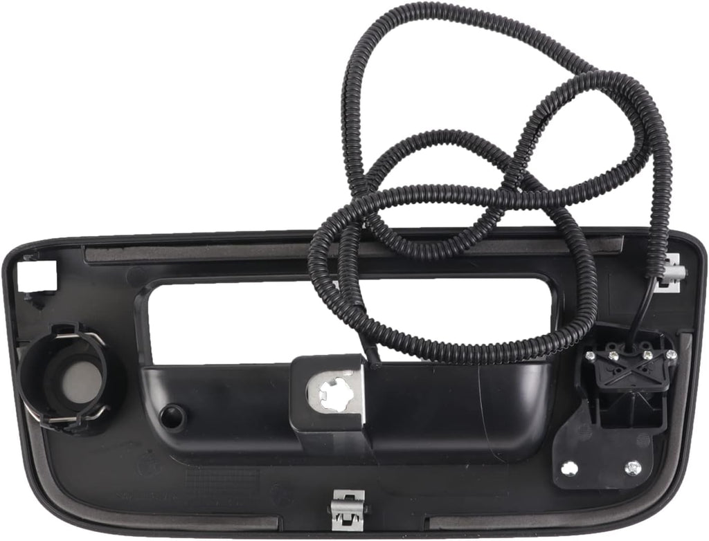 Rear View Camera Backup Tailgate Handle Camera Compatible with Chevy Silverado and GMC Sierra Years 2007-2013, Tailgate Door Handle Replacement Camera (Black) Pack of 2 U194457