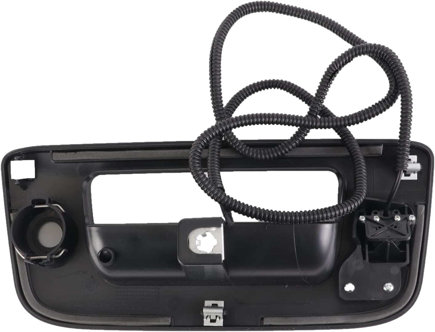 Rear View Camera Backup Tailgate Handle Camera Compatible with Chevy Silverado and GMC Sierra Years 2007-2013, Tailgate Door Handle Replacement Camera (Black) Pack of 2 U194457
