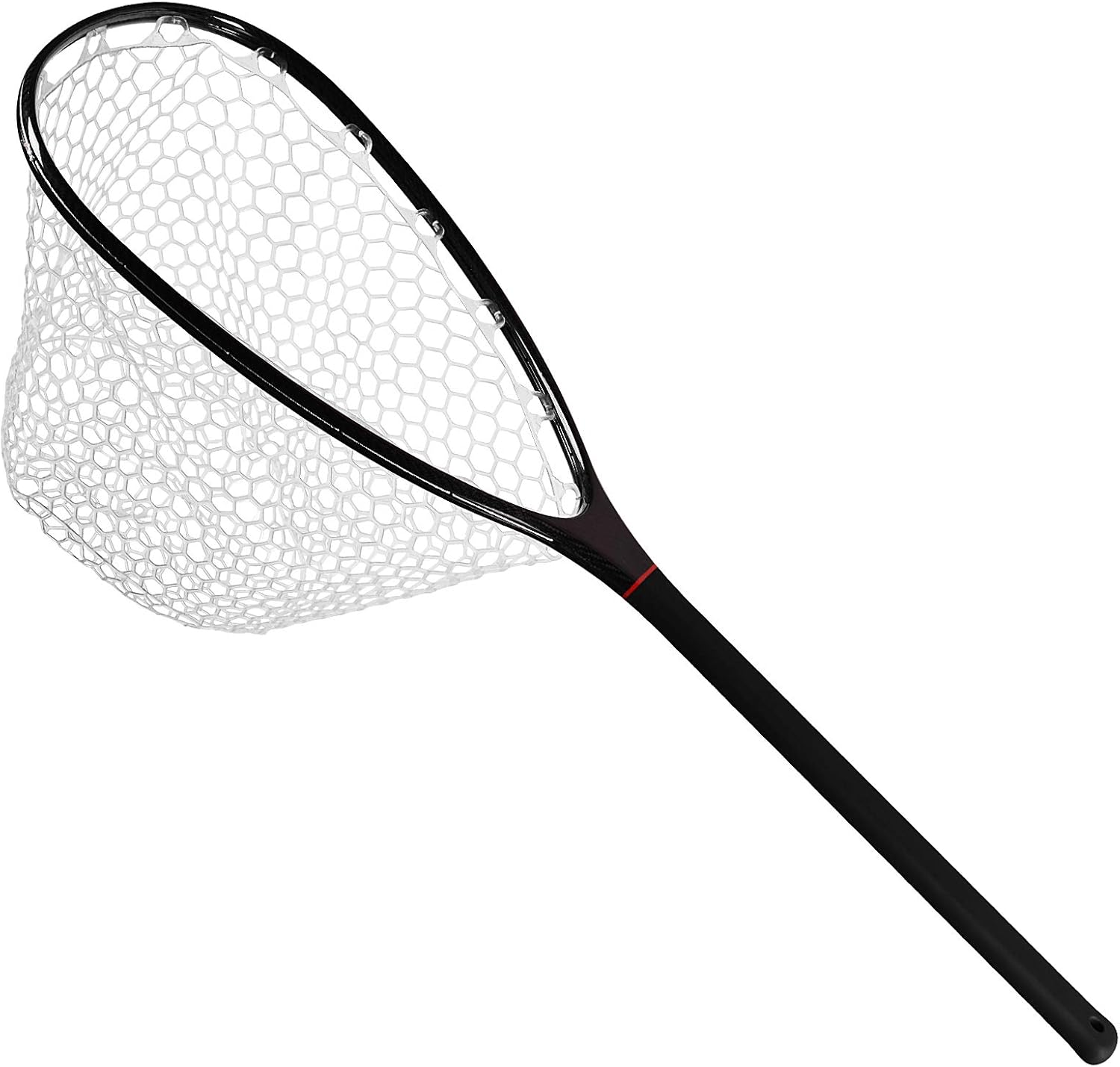 Carbon Fiber Landing Net Soft Silicone Rubber Mesh Pack of 2 F30382